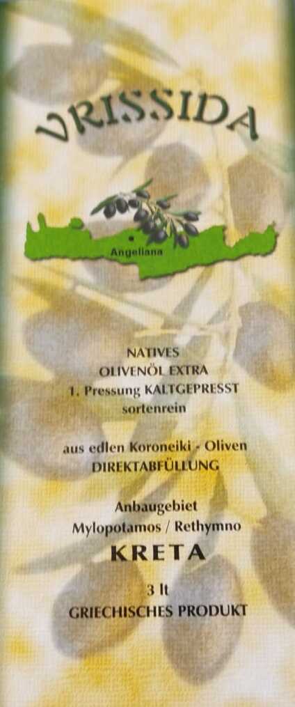 Olivenöl, Olivenoel, Koroneiki-Oliven, Kreta